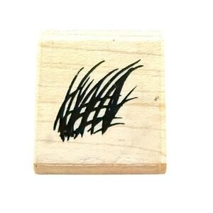 JRL Design Co Mini Grass Rubber Stamp